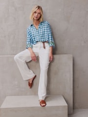 Smith & Soul Cream Straight Leg Trousers - Image 4 of 4