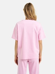 Smith & Soul Pink Oversized Washed 100% Cotton T-Shirt - Image 3 of 5