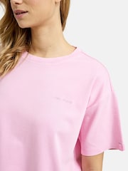 Smith & Soul Pink Oversized Washed 100% Cotton T-Shirt - Image 5 of 5