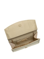 Ravel Gold Clutch Bag with Chain - Image 4 of 4