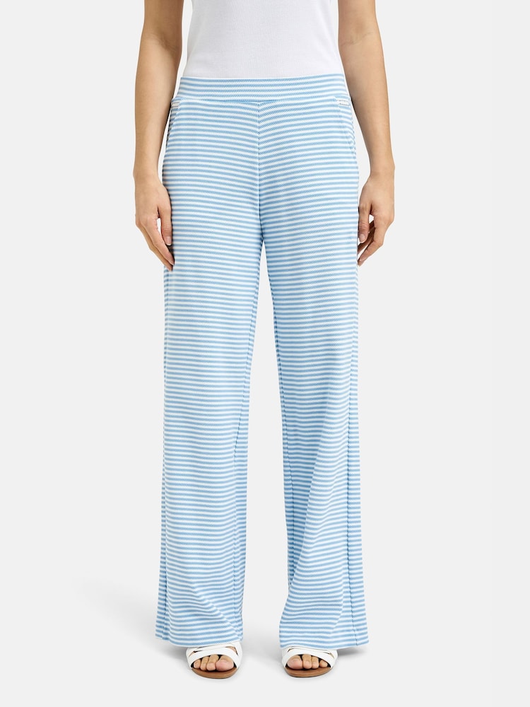 Smith & Soul Striped 100% Cotton Trousers - Imagen 1 de 4