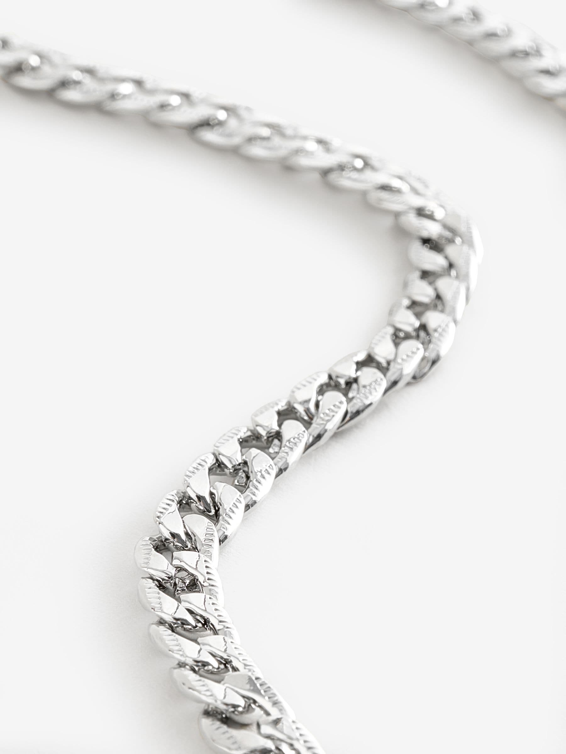 Buy Textured Curb Chain Necklace from Next Romania