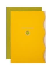 Hallmark Yellow Green Premium 'Time to Shine' Card - Vivid Aura - Image 2 of 5
