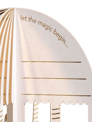 Hallmark White Gold Premium 3D Carousel Greeting Card - Paper Fables - Image 3 of 6