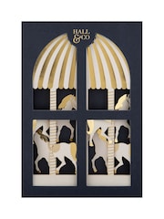 Hallmark White Gold Premium 3D Carousel Greeting Card - Paper Fables - Image 6 of 6