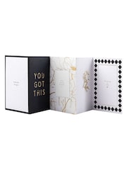 Hallmark Black White Gold Premium Thinking of You Card - Memento Luxe - Image 3 of 6