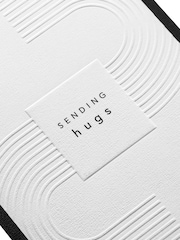 Hallmark Black White Gold Premium Thinking of You Card - Memento Luxe - Image 6 of 6