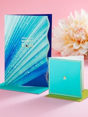 Hallmark Turquoise Premium 'From Your Biggest Fan' Card - Vivid Aura - Image 1 of 5