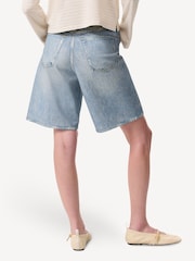 Rag & Bone Blue Miramar Ponte Mckenna Shorts - Image 2 of 6
