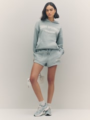 True Religion Heather Grey Boyfriend Patched Hoodie - Image 3 of 5