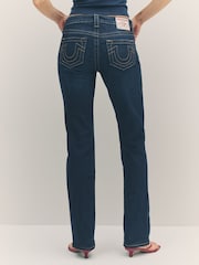 True Religion Indigo Upgrade Billie Mid Rise Straight Jeans - Image 5 of 6