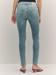 True Religion Peak Spot Jennie Mid Rise Curvy Skinny Jeans - Image 4 of 6