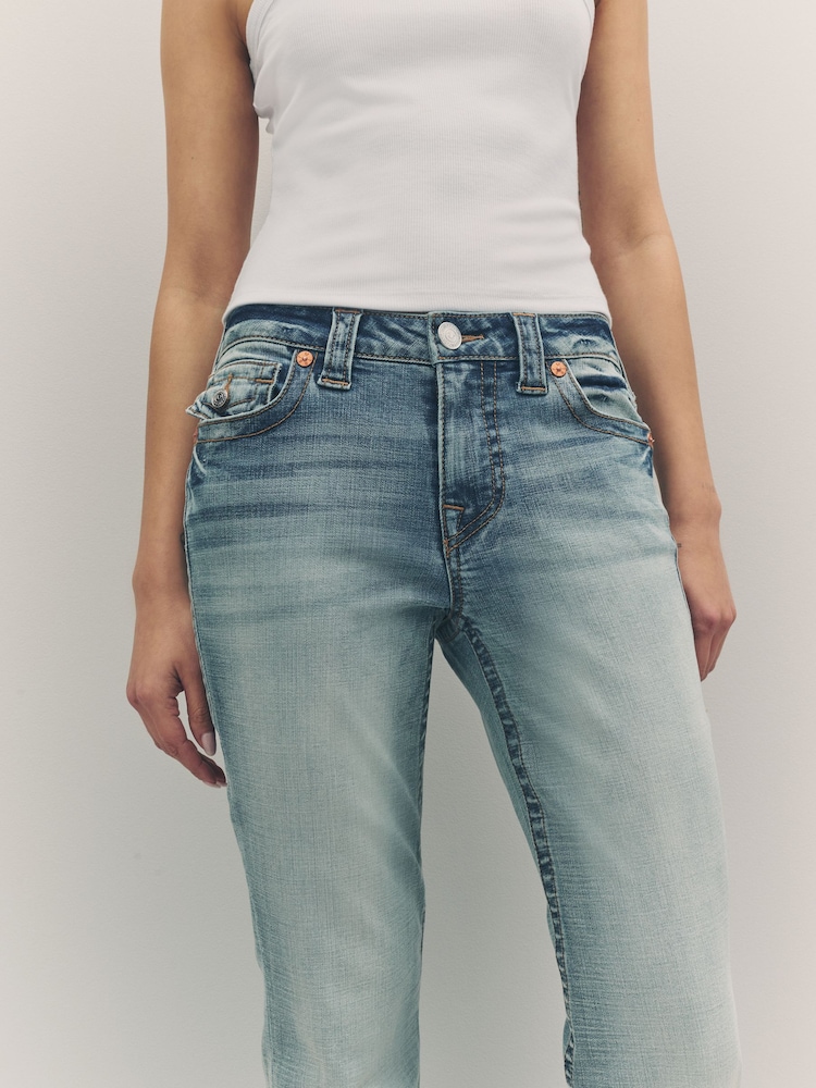 True Religion Medium Vintage Joey Low Rise Flare Jeans - Image 6 of 6