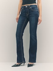 True Religion Indigo Upgrade Becca Mid Rise Bootcut Jeans - Image 3 of 6