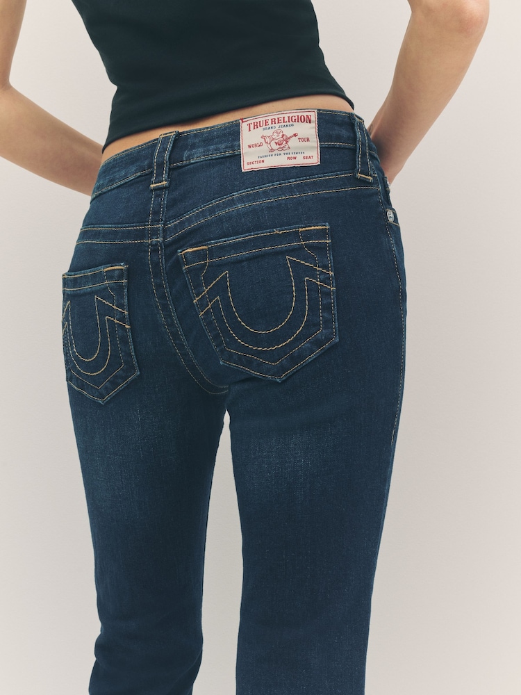 True Religion Indigo Upgrade Becca Mid Rise Bootcut Jeans - Image 6 of 6
