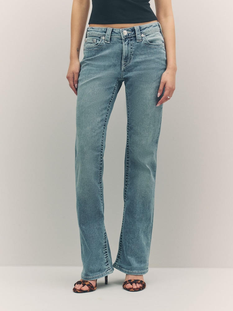 True Religion Peak Spot Becca Mid Rise Bootcut Jeans - Image 2 of 6