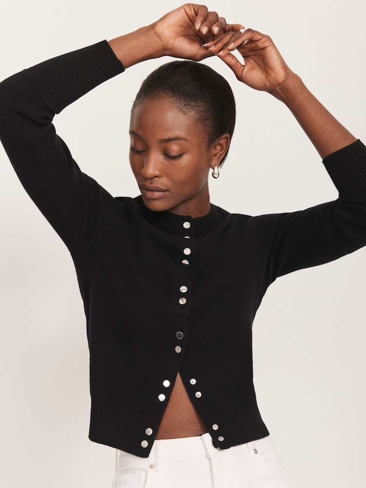 Mint Velvet Wool Blend Cardigan - Slika 2 iz 7