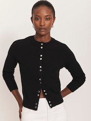 Mint Velvet Wool Blend Cardigan - Slika 5 iz 7