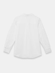 Mint Velvet White 100% Linen Lace Trim Shirt - Image 8 of 9