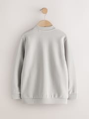 New Grey Smart Bomber Jacket (3-16yrs) - Image 2 of 4