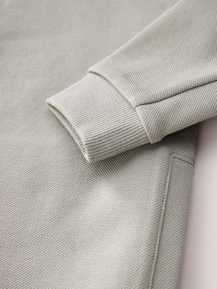 Grey Smart Jersey Bomber Jacket and Joggers Set (3-16yrs) - Image 5 of 5