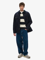 Superdry Blue Surplus Four Pocket Chore Jacket - Image 2 of 3