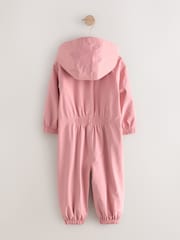 Pale Pink Waterproof Printed Puddlesuit (3mths-7yrs) - Image 6 of 9