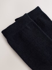 Black Thermal Fleece Socks 2 Pack - Image 4 of 5