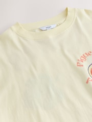 Amarillo - Camiseta de playa con estampado gráfico - Imagen 10 de 10