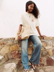 Amarillo - Camiseta de playa con estampado gráfico - Imagen 3 de 10