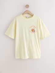 Amarillo - Camiseta de playa con estampado gráfico - Imagen 7 de 10