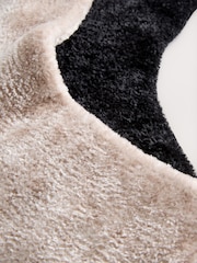 Black/ Neutral Velvet Cosy Socks 2 Pack - Image 5 of 5