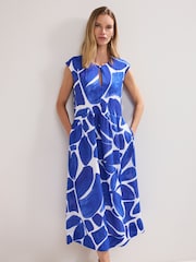 Phase Eight Blue Talah Midaxi Dress - Image 1 of 8