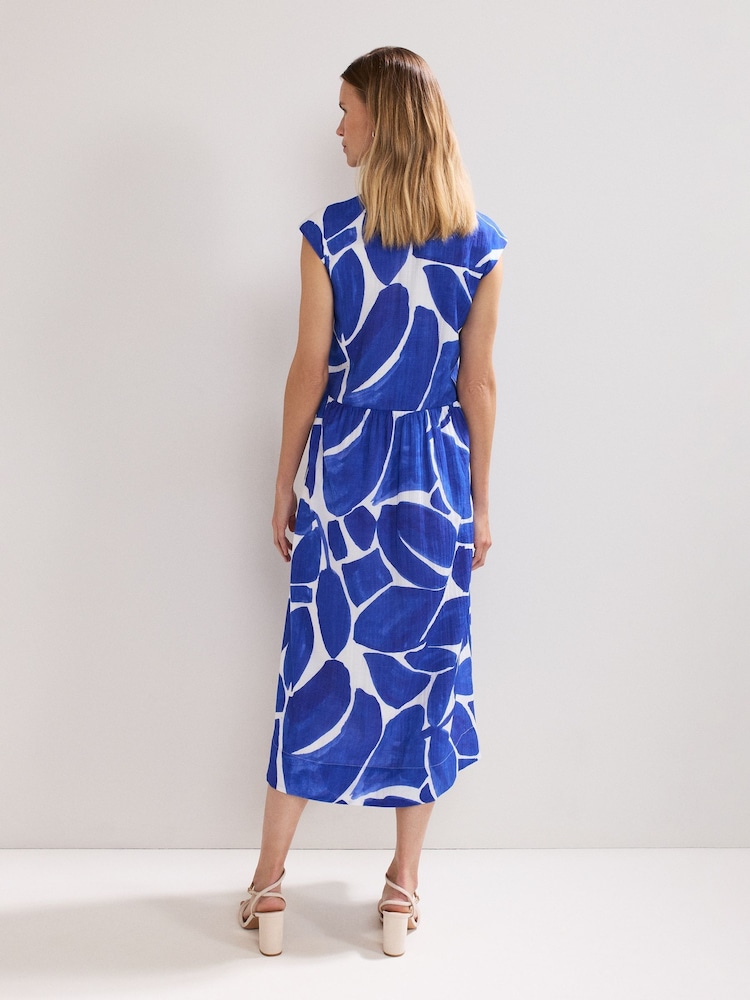 Phase Eight Blue Talah Midaxi Dress - Image 2 of 8