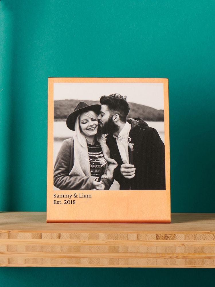 Personalised Metal Photo Print by Oakdene - Image 2 of 2