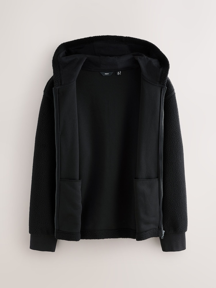 Black Hooded Fleece - Image 2 of 5