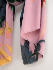 Lilac Purple Kew Collection Midweight Scarf - Image 5 of 6