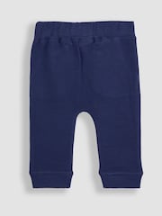 JoJo Maman Bébé Blue 2-Piece Sweatshirt & Joggers Set - Image 5 of 6