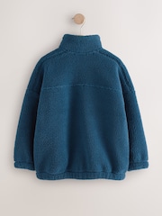 Mid Blue Funnel Neck Fleece (3-16yrs) - Image 2 of 5