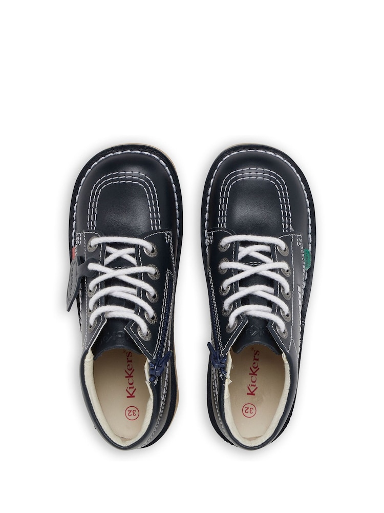 Kickers Blue Kick Hi Zip Boots - Image 6 of 6