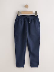 Navy Slim Fit Basic Joggers 5 Pack (3-16yrs) - Image 4 of 9
