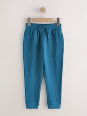 Navy Slim Fit Basic Joggers 5 Pack (3-16yrs) - Image 5 of 9