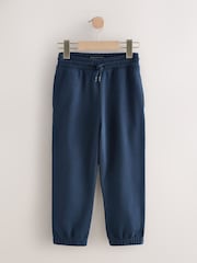 Navy Regular Fit Basic Joggers 5 Pack (3-16yrs) - Image 4 of 9