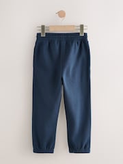 Navy Regular Fit Basic Joggers 5 Pack (3-16yrs) - Image 6 of 9