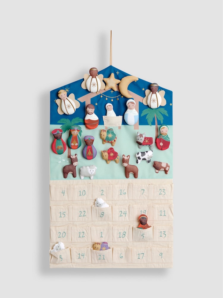 JoJo Maman Bébé Hanging Advent Calendar - Image 1 of 4