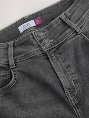 Grey High Rise Stretch Flare Jeans - Image 2 of 4