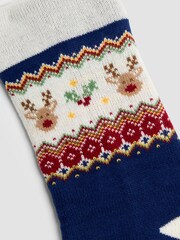JoJo Maman Bébé Christmas Knitted Stocking - Image 2 of 3