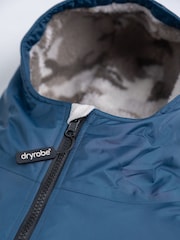 dryrobe Aqua Blue Advance Adult Long Sleeve Changing Robe - Image 3 of 5