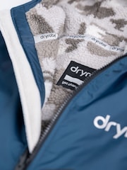 dryrobe Aqua Blue Advance Adult Long Sleeve Changing Robe - Image 4 of 5