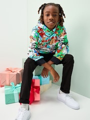 Multi Christmas Hoodie (3-16yrs) - Image 2 of 7